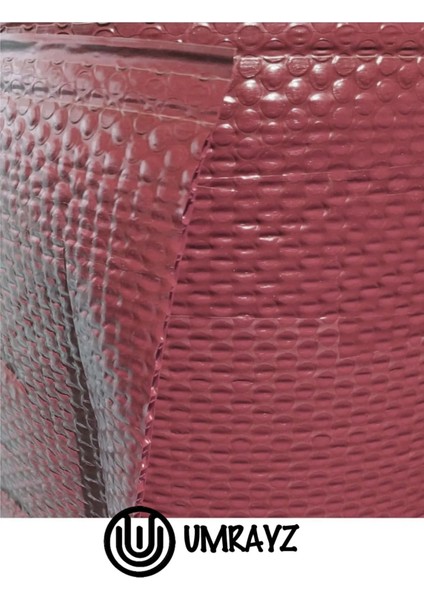 160 cm x 30 m Balonlu Pat Pat 320 gr Ultra Kalın Üç Kat Kırmızı Taşınma