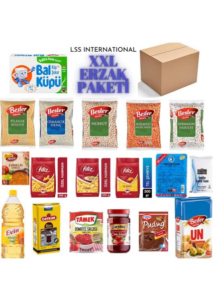 18 Parça Ramazan ve Kumanya Paketi