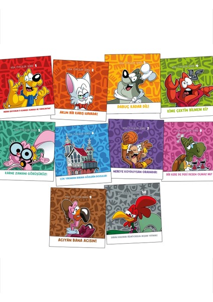 | Yeni Misafir Ar (4d) Animasyonlu Kitap Tam Set (Set 1&set2) + Günlerden Bir Gün Çizgi Roman Serisi Tam Set 1&2&3&4&5 | İlk&Ortaokul Çocuk Kitabı | Psikolog Onaylı Çocuk Hikaye Kitabı
