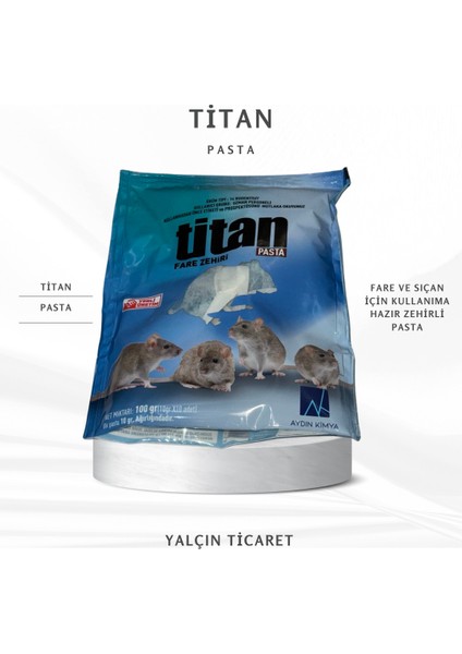 Titan Fare Zehirli Pasta Yemi