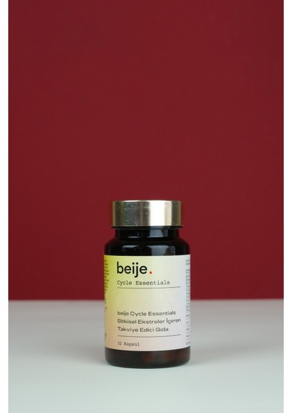 Cycle Essentials (32 Adet Bitkisel, Vegan ve Helal Kapsül)