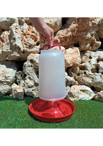 2 Li Set 4 Lt Suluk 4 kg Yemlik Tavuk Yemliği Tavuk Suluğu Civciv Yemliği Civciv Suluğu