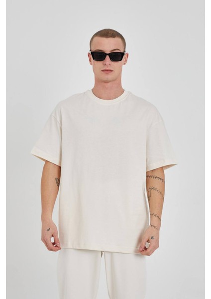 Oversize Baskısız Düz Unisex Tshirt fiyatları