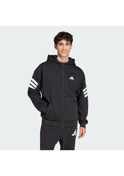 Sportswear JD4827 Future Icons 3-Stripes Full-Zip Kapüşonlu Üst