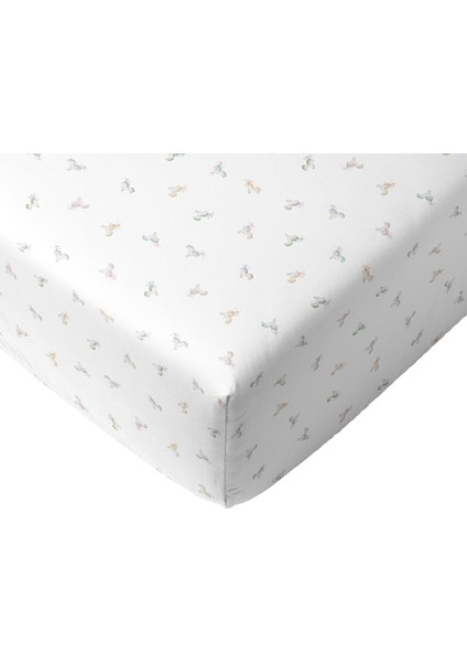 Astra 100% Pamuk Saten Lastikli Çarşaf Seti - 100X200 cm + 50X70 cm
