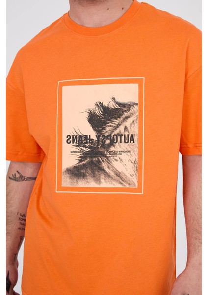 Oversize Geniş Kalıp Baskılı Tshirt modelleri