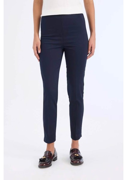 Sigaret Normal Bel Düz Paça Lacivert Kadın Pantolon J8743AZ/NV135 modelleri