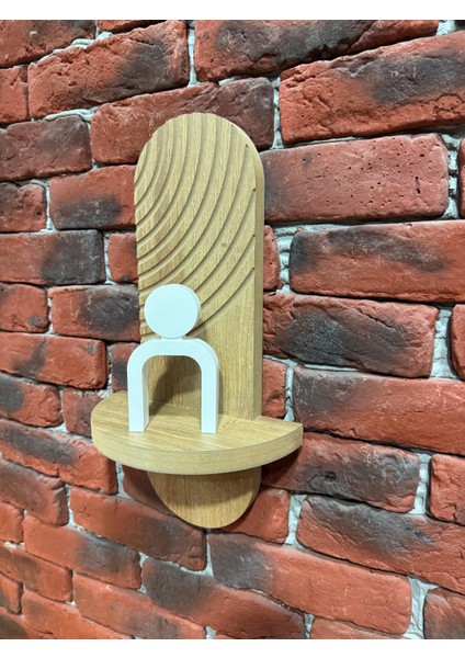 Dekoratif Gökkuşağı Duvar Rafı 38 x 15 fiyatları
