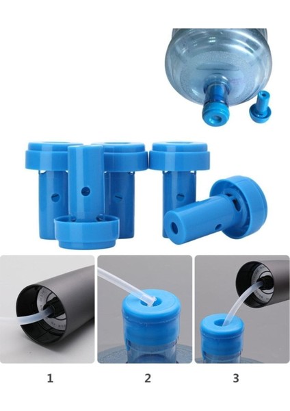 Sebil Üstü Yaylı Damacana Kapağı Şarjlı Pompa Uyumlu / Non-Spil Kapak / Carboy Cap / Ghita Carboy