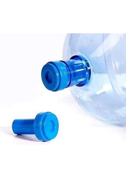 Şarjlı Su Pompası / Su Sebili Uyumlu Su Dökülmesini Engelliyen Yaylı Non-Spill Damacana Kapağı