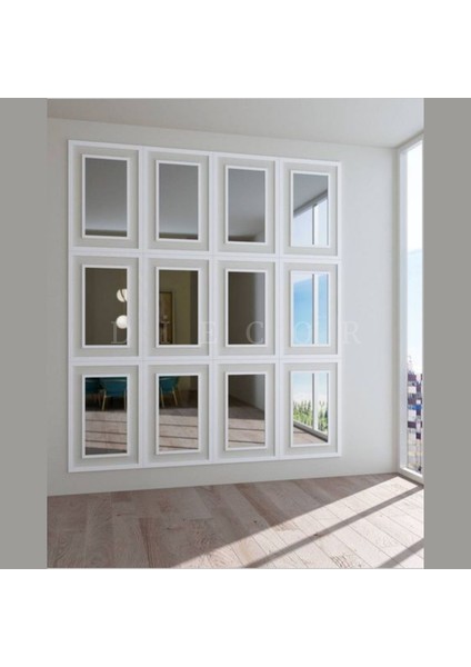 Dekoratif Boyanabilir 20 Adet 2 cm Polistren Duvar Çıtası
