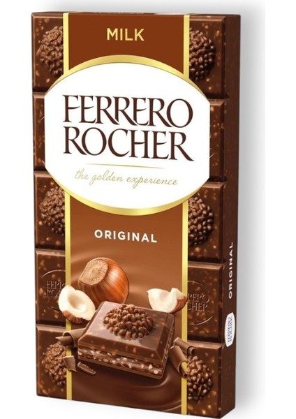 Original Hazelnut Chocolate Bar 90 gr