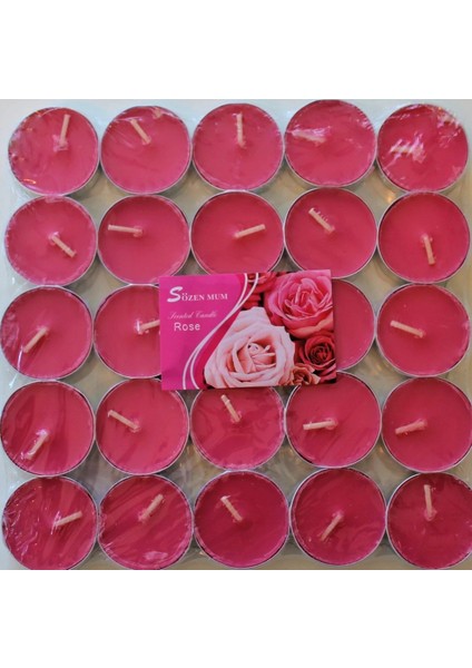 Meyve Kokulu Tealight Mum 25 Adet