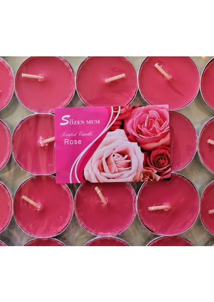 Meyve Kokulu Tealight Mum 25 Adet