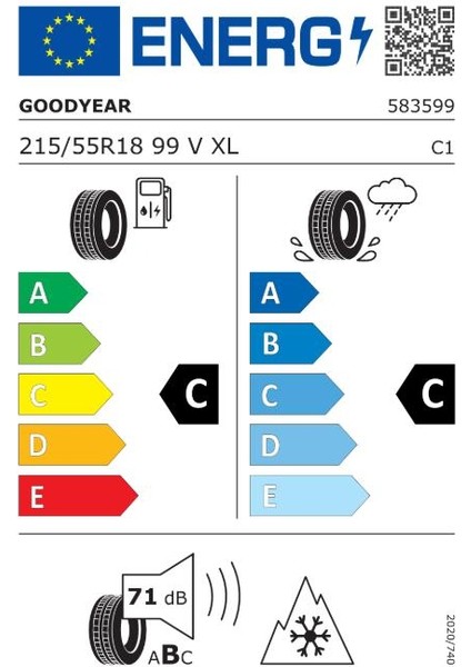 215/55 R18 99V Vector 4 Seasons Gen-3 Xl Oto Dört Mevsim Lastiği (Üretim: 2024)