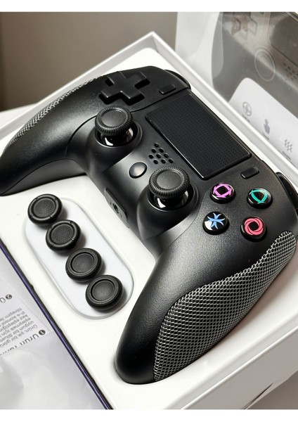 Tp4-0421 Siyah Profesyonel Bluetoothlu Oyun Kolu (Videolu Ürün) - Kablolu/Kablosuz Pc Kol - Ps4 Gamepad & Joystick
