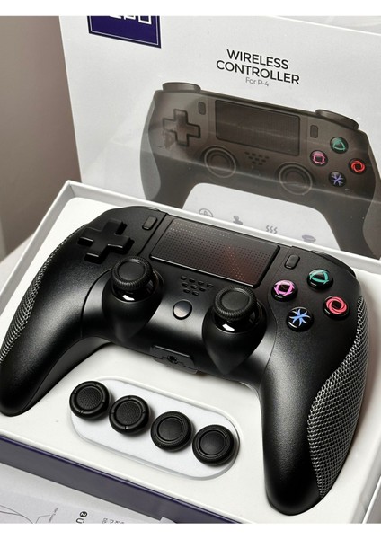 Tp4-0421 Siyah Profesyonel Bluetoothlu Oyun Kolu (Videolu Ürün) - Kablolu/Kablosuz Pc Kol - Ps4 Gamepad & Joystick