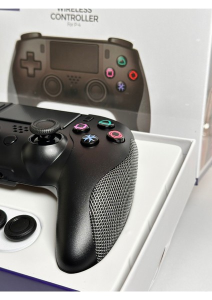 Tp4-0421 Siyah Profesyonel Bluetoothlu Oyun Kolu (Videolu Ürün) - Kablolu/Kablosuz Pc Kol - Ps4 Gamepad & Joystick