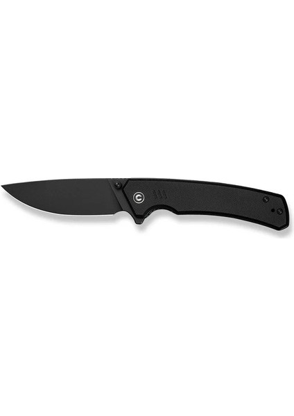 Merit Flipper & Thumb Stud Knife Black G10 Handle Çakı