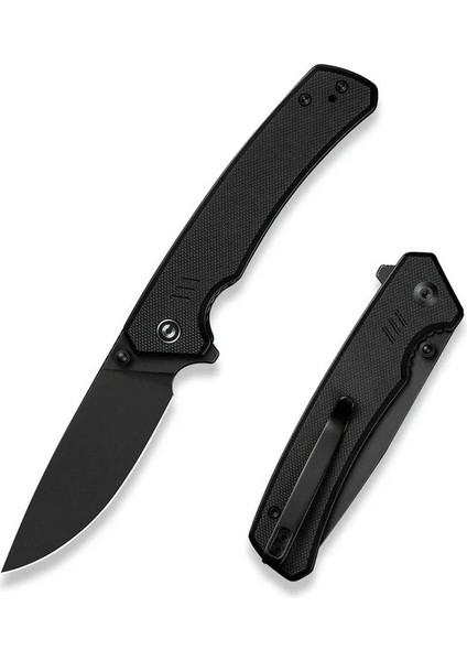 Merit Flipper & Thumb Stud Knife Black G10 Handle Çakı fiyatları