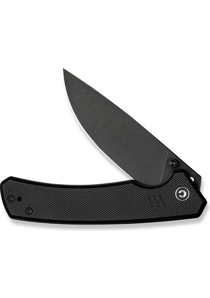 Merit Flipper & Thumb Stud Knife Black G10 Handle Çakı fırsatları