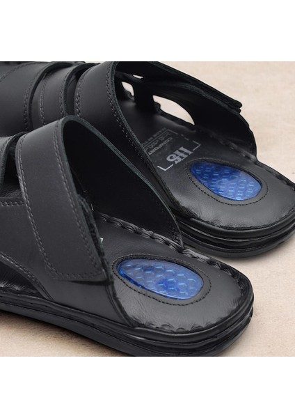 Jel Taban 057 TAM ORTOPEDİK Günlük Hakiki Deri Erkek Terlik İçi Dışı Hakiki Deri fırsatları