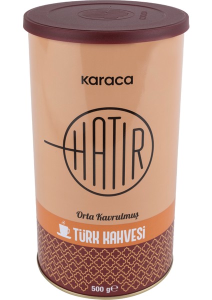 Hatır Orta Kavrulmuş Bol Köpüklü Türk Kahvesi 500 gr fiyatları