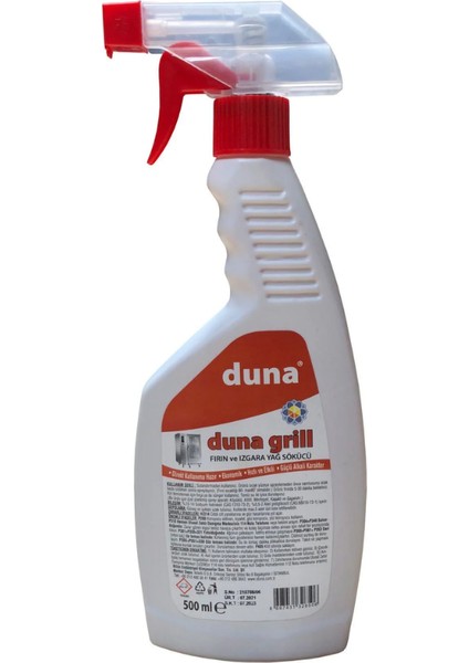Duna Grıll Fırın-Izgara Yağ-Kir Çözücü 0,5lt.