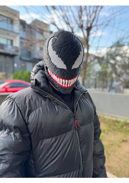 Venom Maskesi – Orijinal Ölçülerde 3D Baskı Pla Tasarım