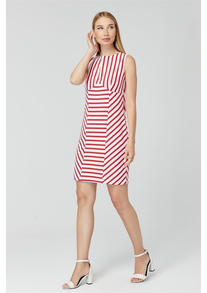 Çizgili Penye Elbise fiyatları