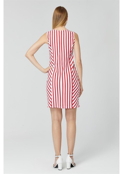 Çizgili Penye Elbise fırsatları