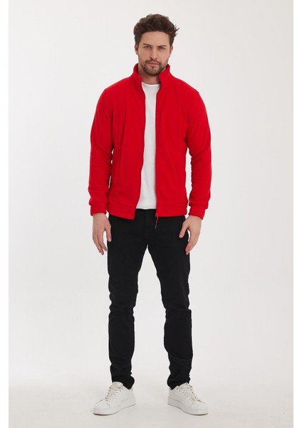 Erkek Polar Tam Fermuarlı Üşütmez Sweatshirt fırsatları