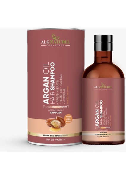 Natural Argan Yağlı Şampuan