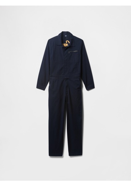 Erkek Lacivert Twill Tulum modelleri