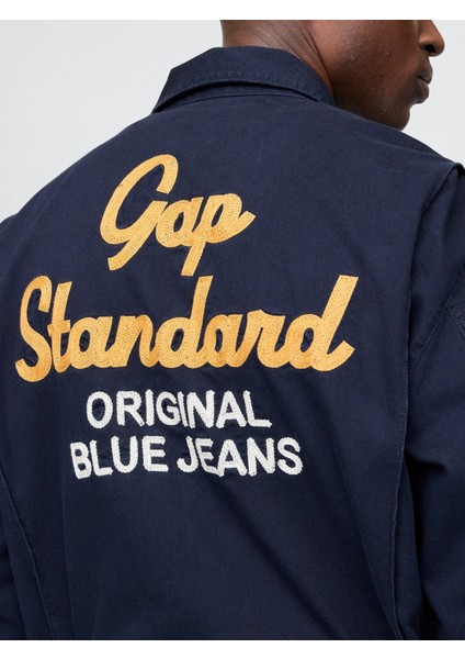 Erkek Lacivert Twill Tulum fırsatları