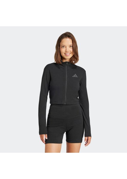 JJ1226 W Lng Rıb Ls Kadın Tracktop