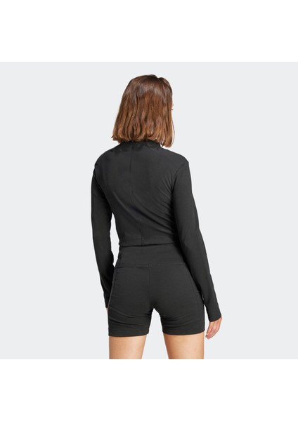 JJ1226 W Lng Rıb Ls Kadın Tracktop
