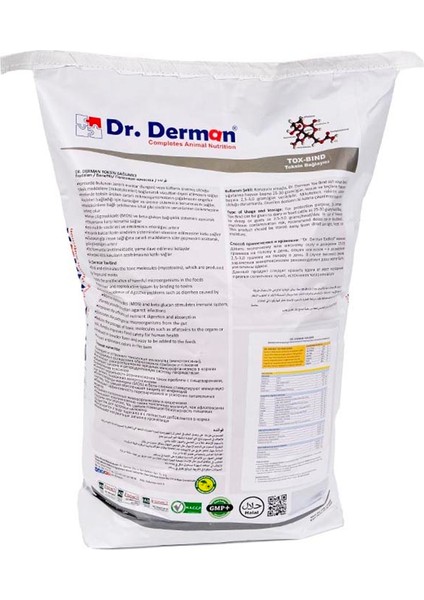 Dr Derman Tox-Bind Mikotoksin Bağlayıcı 20 kg