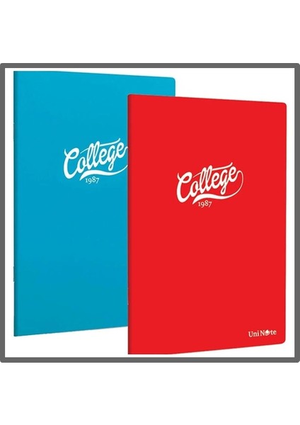 Çınar College 80 Yaprak Kareli A4 Defter Pp Kapak 3 Adet