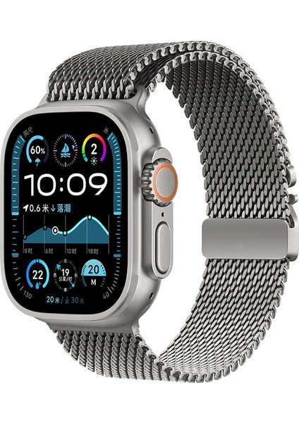 Apple Watch 40MM Kordon Titanyum Kelebek Klipsli Milano Loop 121 fırsatları