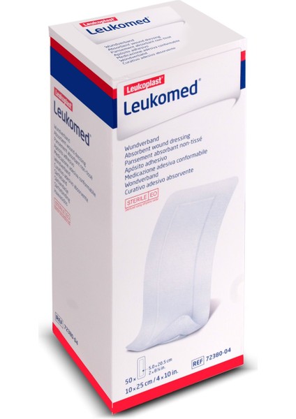 Leukomed Pedli Nonwoven Yara Örtüsü 10CM x 25CM 50'li modelleri
