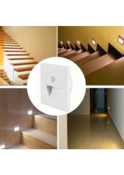 CT-5170B 1W Sensörlü Ledli Koridor Armatürü (Beyaz) fiyatları