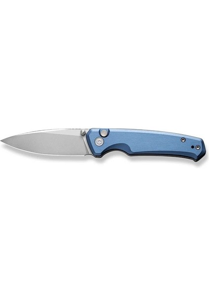 Altus Button Lock & Thumb Stud Knife Blue Aluminum Handle Çakı