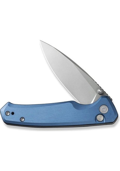 Altus Button Lock & Thumb Stud Knife Blue Aluminum Handle Çakı fırsatları