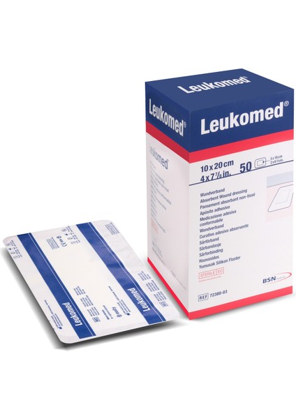 Leukomed Pedli Nonwoven Yara Örtüsü 10CM x 20CM 50'li