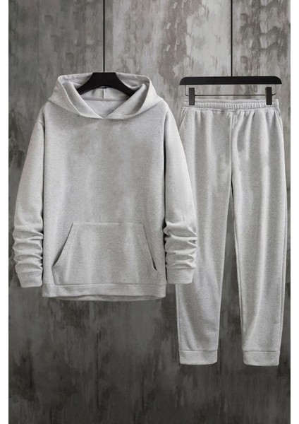 Uygun Tarz Unisex Positivity Baskılı Eşofman Takımı