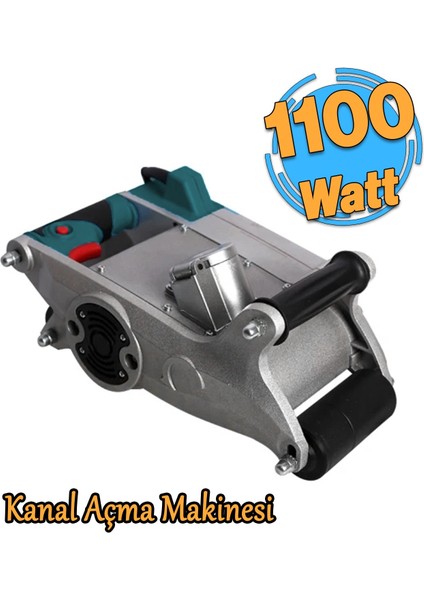 Duvar Kanal Oluk Açma Makinası 1100 W Su Elektrik Tesisat Yolu Yuvası PR1245WK