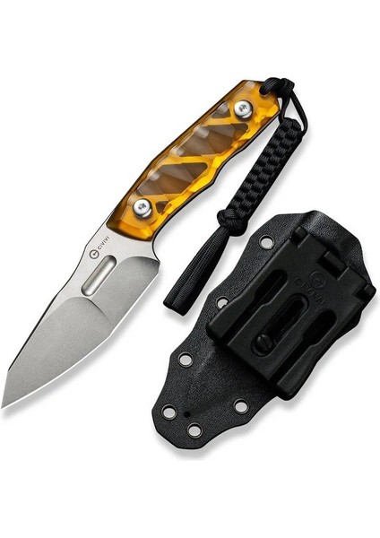 Propugnator Fixed Blade Knife Yellow Ultem Handle Bıçak fiyatları