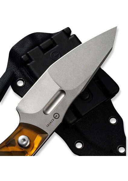 Propugnator Fixed Blade Knife Yellow Ultem Handle Bıçak fırsatları
