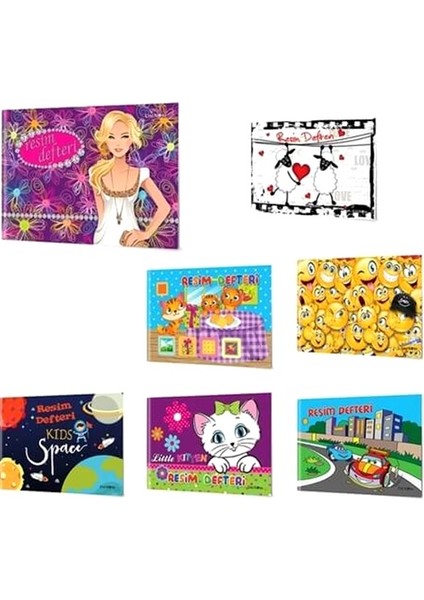 Çınar Resim Defteri 17X24 - 2 Adet